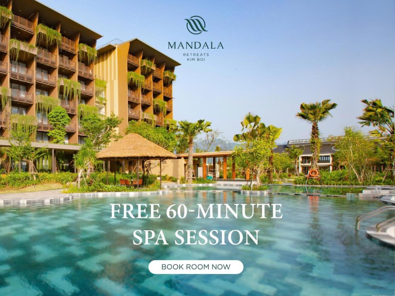 Hotel Mandala Retreats Kim Boi Hòa Bình Exterior foto